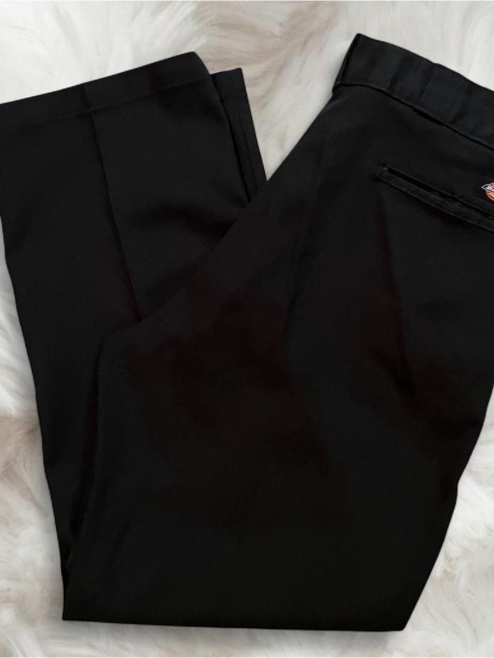 Dickies Black Men's Chino-Style Work Pants 38x30